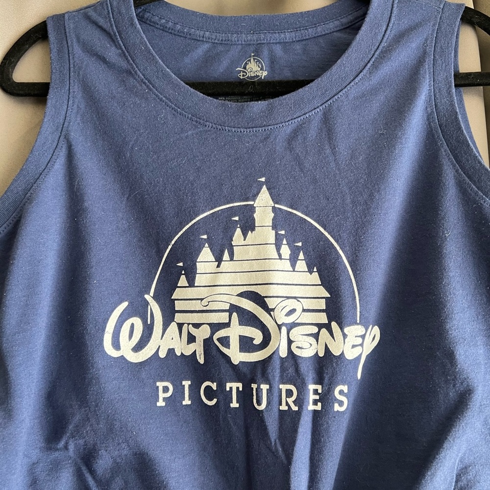 Walt Disney Pictures Blue Tank Top